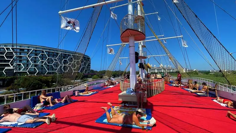 manavgat river boat trip from konakli