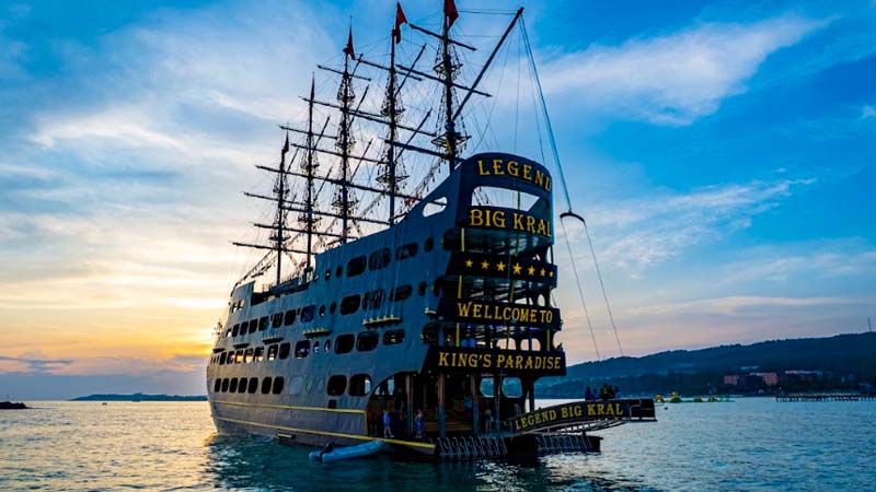 legend big kral sunset boat tour from konakli