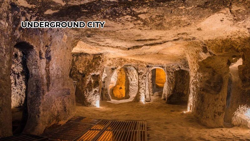 cappadocia underground city from konakli