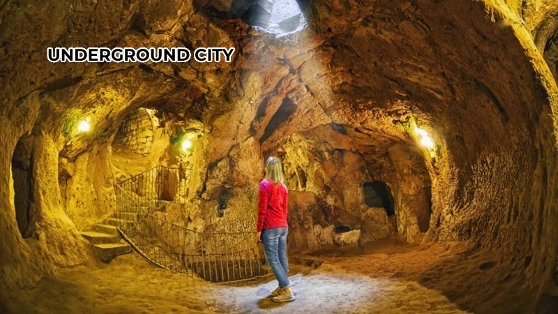 underground city tour in konakli
