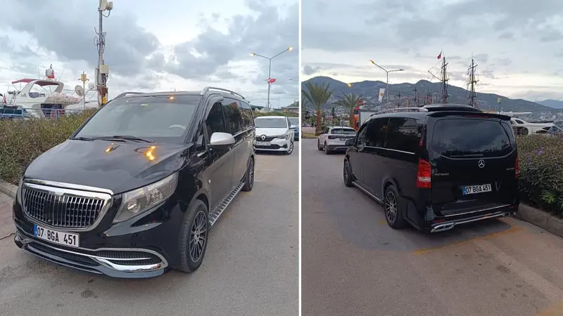 gazipasa airport transfer vip konakli
