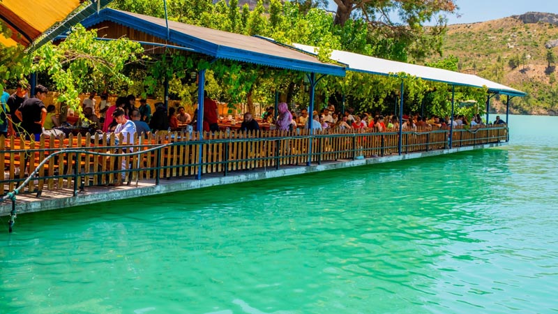 konakli green-canyon-lake restaurant
