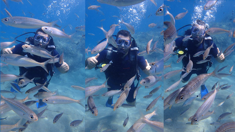 deep diving in konakli