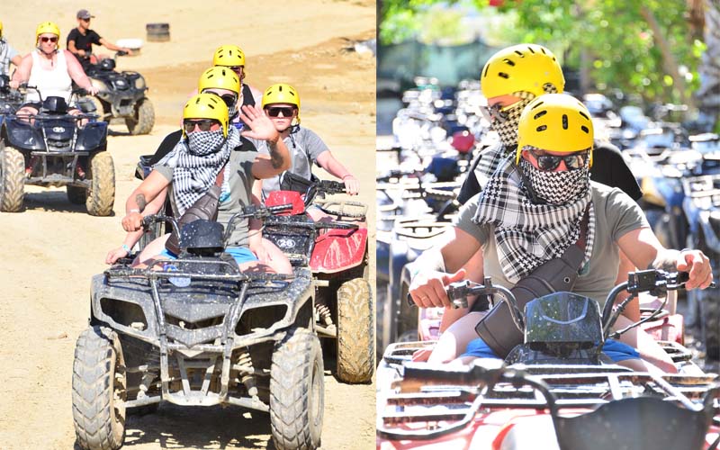 quad riding in konakli
