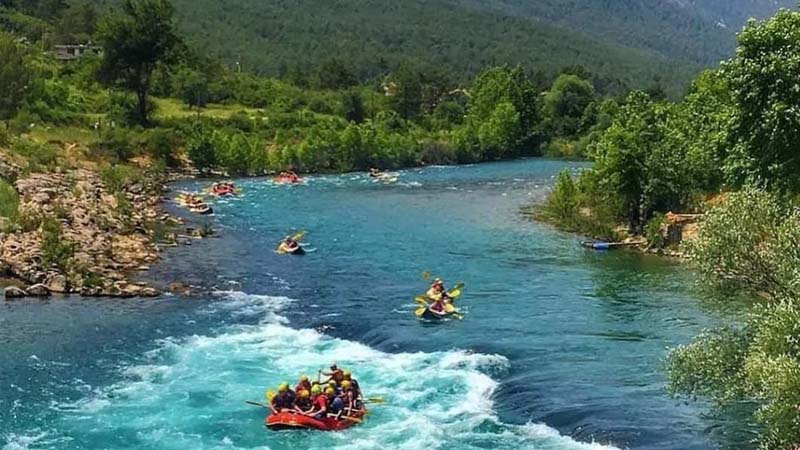 white water rafting tour from konakli